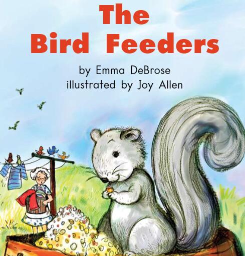 《The Bird Feeders喂鸟器》英文绘本pdf资源免费下载