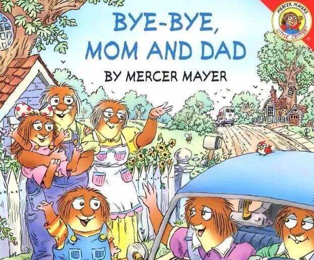 《Bye-Bye, Mom and Dad再见，爸爸妈妈》英文原版绘本pdf资源免费下载