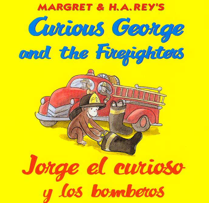 《Curious George and the Firefighters》绘本pdf+mp3资源免费下载
