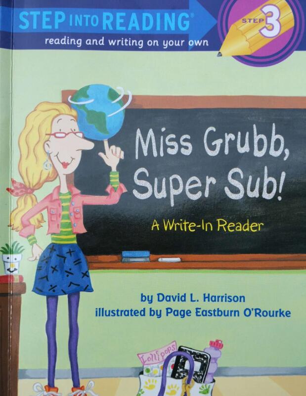 《Miss Grubb,Super Sub》兰登英语绘本pdf资源免费下载