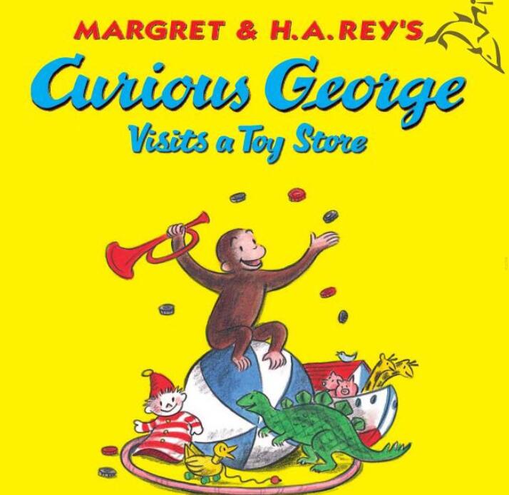 《Curious George Visits a Toy Store》绘本pdf+音频免费下载