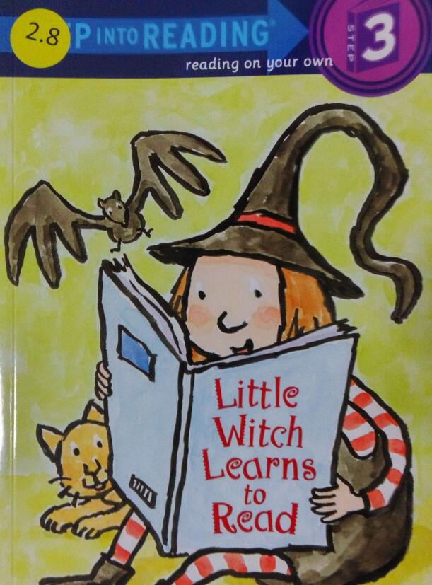 《little witch learns to read》英文绘本pdf资源免费下载