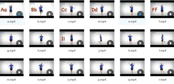 26个英文字母真人教学视频资源免费下载