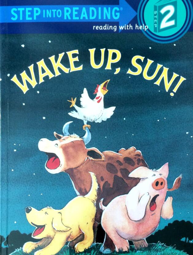 《Wake up,sun》兰登英语绘本pdf资源免费下载