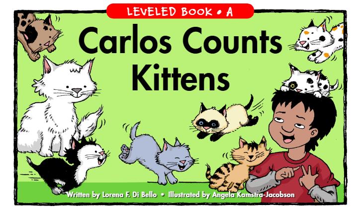 《Carlos Counts Kittens》RAZ分级绘本pdf资源免费下载