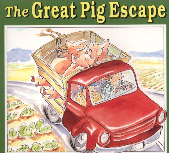 《The Great Pig Escape》绘本pdf电子书+mp3音频资源免费下载