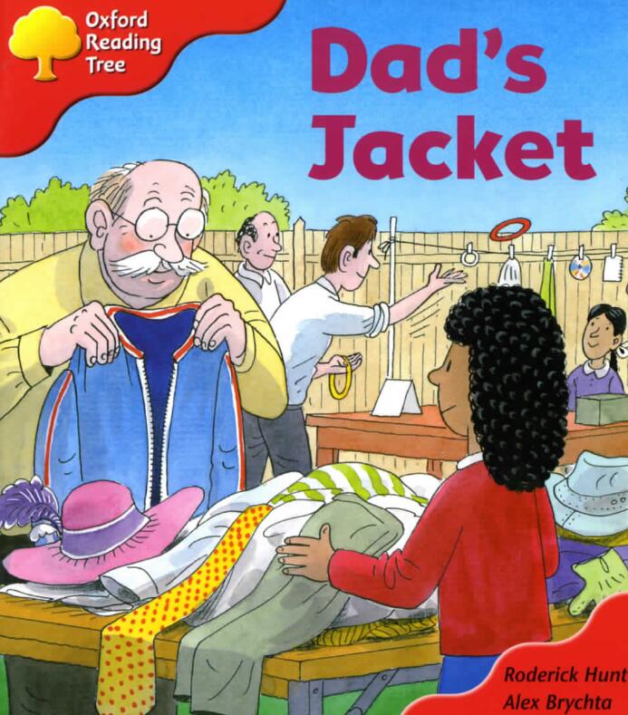 《Dad's Jacket爸爸的夹克》牛津树英语绘本pdf资源免费下载