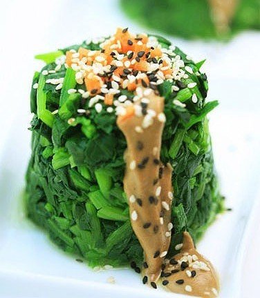 芝麻菠菜
