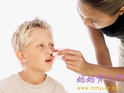 孩子流鼻鼻的家庭处理办法