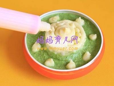 6-8个月宝宝食谱——花菜奶香土豆泥