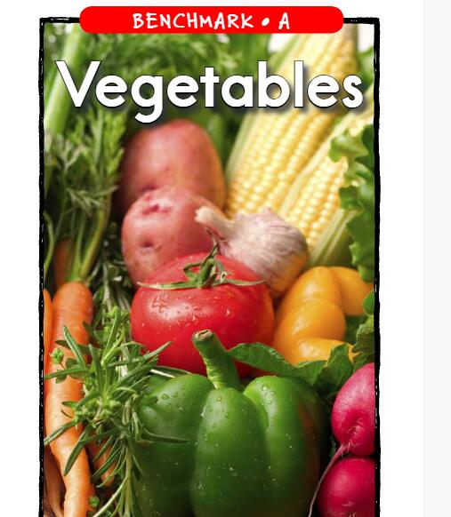 《Vegetables》RAZ分级阅读英语绘本pdf资源免费下载