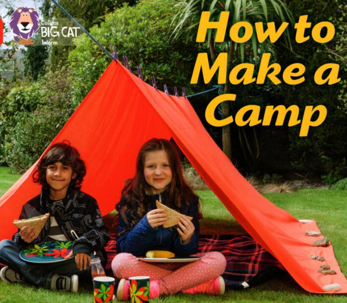 《How to Make a Camp》英文绘本pdf资源免费下载
