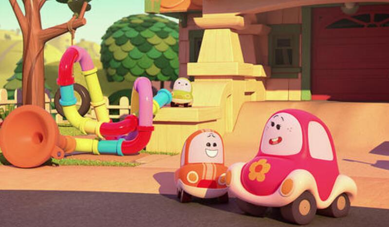 儿童启蒙英文动画片《小小车向前冲》百度网盘免费下载