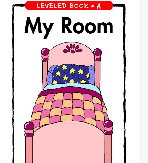 《My room》RAZ分级阅读绘本故事pdf资源免费下载