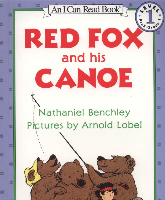 《Red Fox and His Canoe》英文绘本pdf资源免费下载