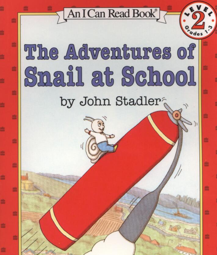 《The Adventures of Snail at School》英文绘本pdf+mp3音频资源免费下载
