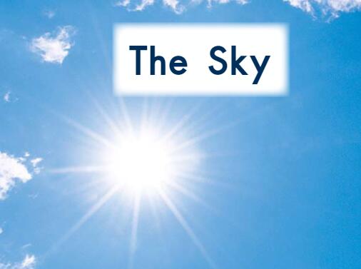 《The sky天空》英文绘本pdf资源免费下载