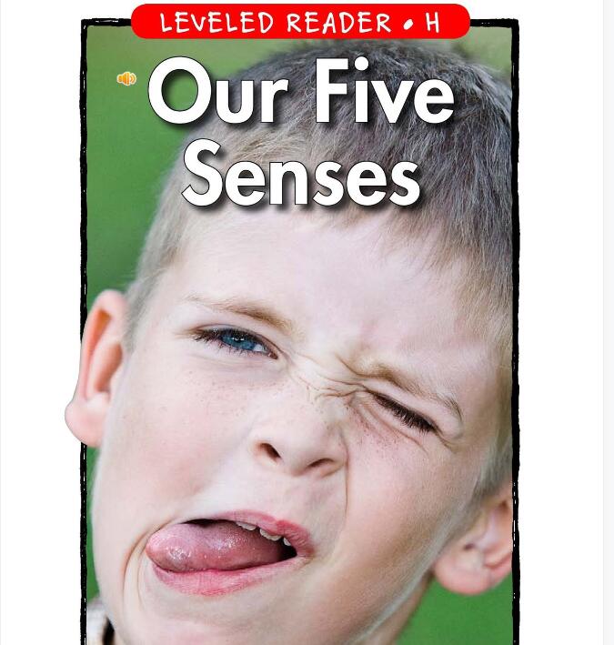 《Our Five Senses》RAZ分级英语绘本pdf资源免费下载