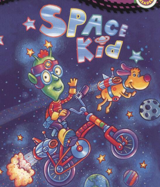 《Space Kid》英文绘本pdf+mp3资源免费下载