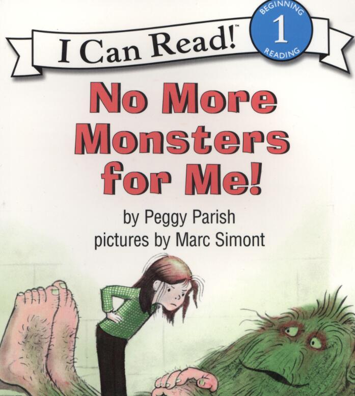 《No More Monsters for Me》绘本pdf+mp3资源百度网盘免费下载