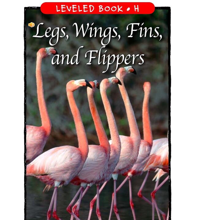 《Legs,Wings,Fins,and Flippers》RAZ绘本pdf资源免费下载