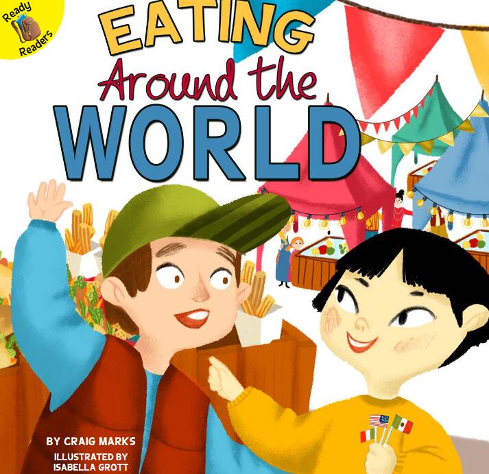 《Eating Around the World》英文绘本pdf资源百度网盘免费下载