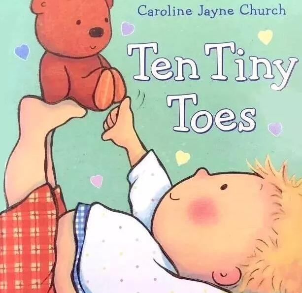 《Ten Tiny Toes十个脚趾头》英文原版绘本pdf资源免费下载