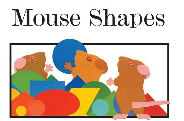 《Mouse Shapes》经典形状认知绘本pdf+音频资源免费下载
