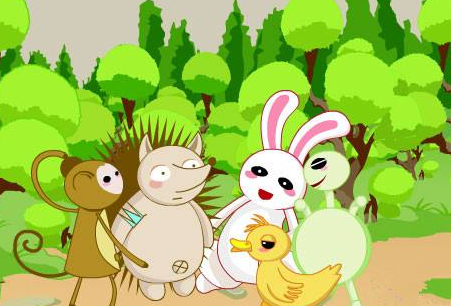 小兔和小猴旅游的故事