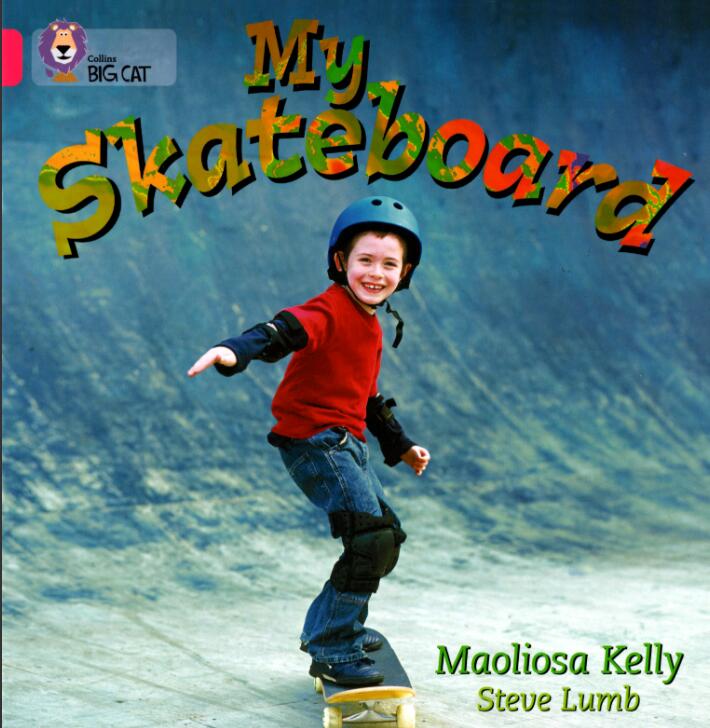 《My Skateboard》英文绘本pdf资源免费下载