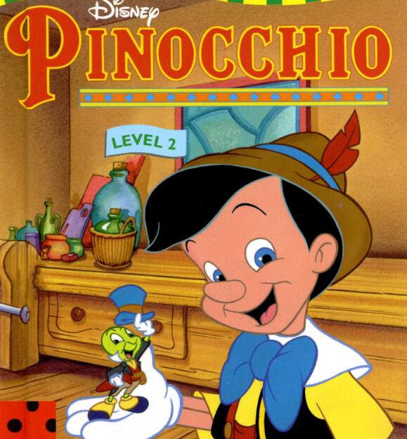 《Pinocchio木偶奇遇记》英文绘本pdf资源免费下载