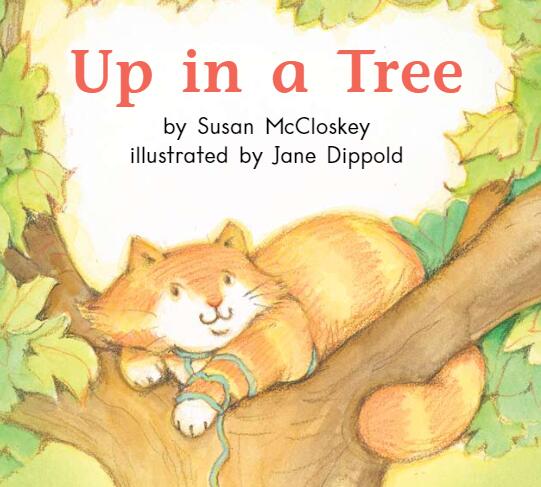 《Up In A Tree在树上》海尼曼英文绘本pdf资源免费下载