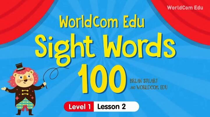 sight Words 100 Level 1原版教学视频资源免费下载