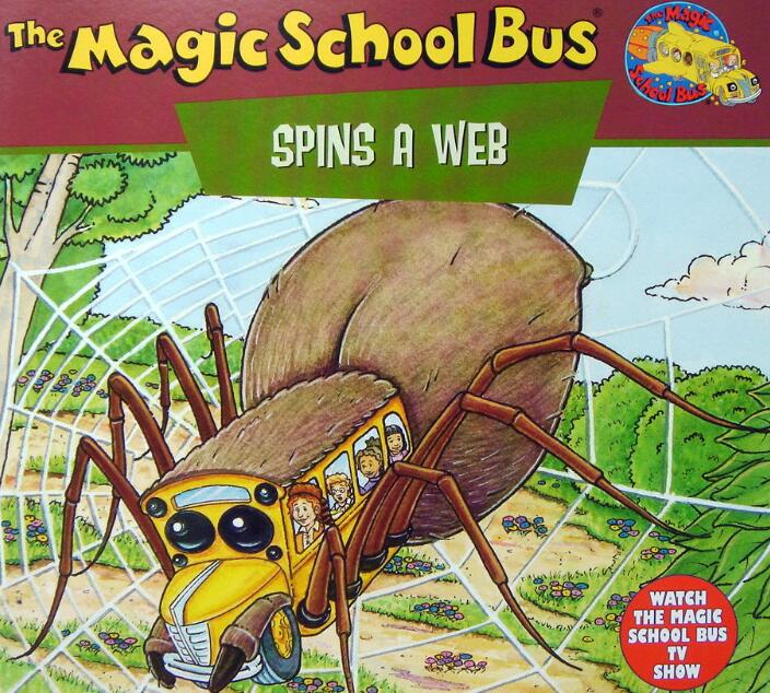 《The Magic School Bus Spins a Web》绘本pdf资源免费下载