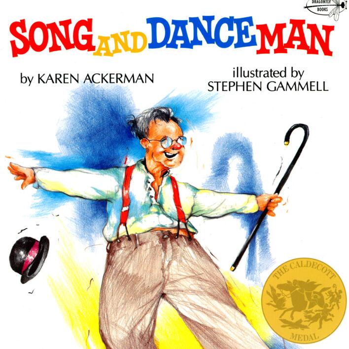 《Song and Dance Man歌舞爷爷》英文原版绘本pdf资源免费下载