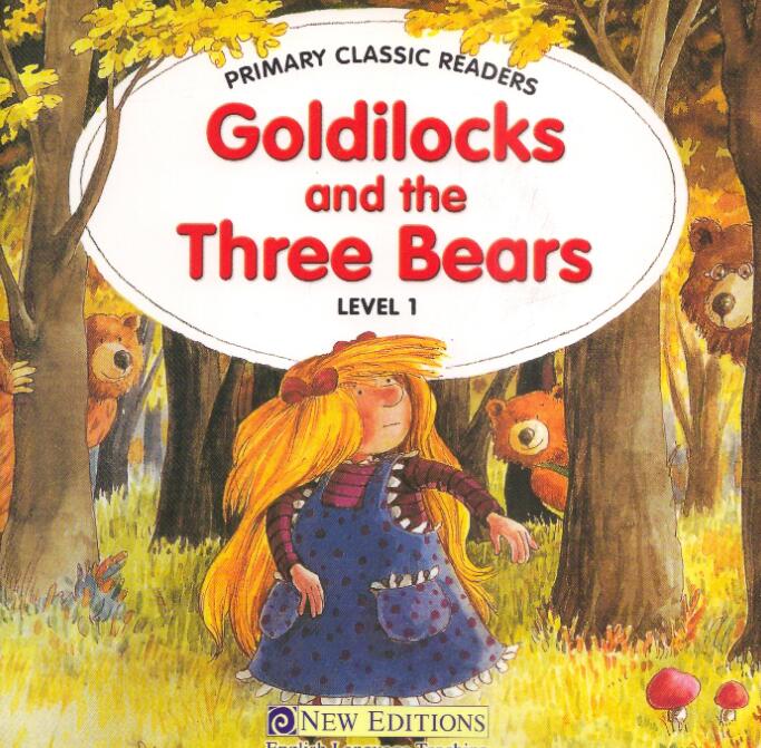 《Goldilocks and the Three Bears金凤花和三只小熊》英文绘本pdf免费下载