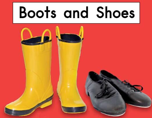 《Boots and Shoes靴子和鞋子》海尼曼英文绘本pdf资源免费下载