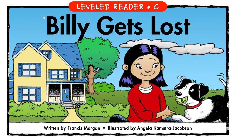 《Billy Gets Lost》RAZ分级英语绘本pdf资源免费下载