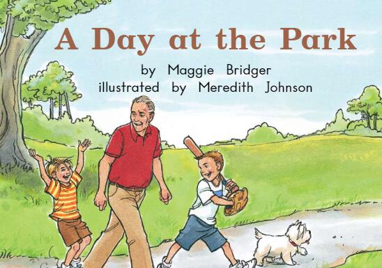 《A Day At The Park在公园的一天》海尼曼英文绘本pdf资源免费下载