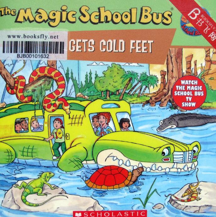 《The Magic School Bus Gets Cold Feet》英文绘本pdf资源免费下载