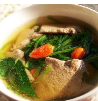 【猪肝菠菜汤怎么做】猪肝菠菜汤的做法