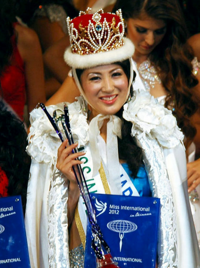吉松育美是谁？2012年国际小姐冠军吉松育美个人资料娱乐明星