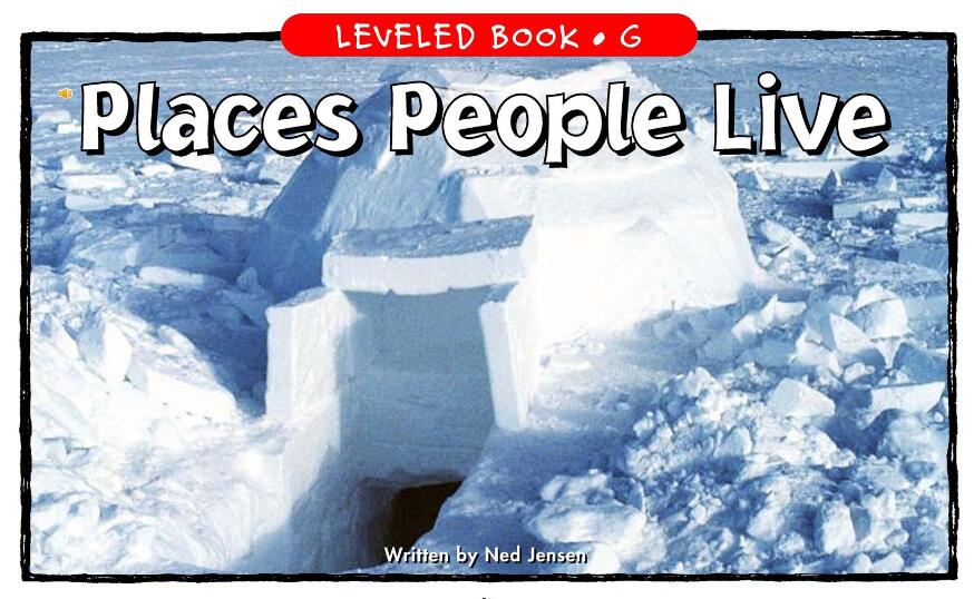 《Places People Live》RAZ绘本pdf资源百度网盘免费下载