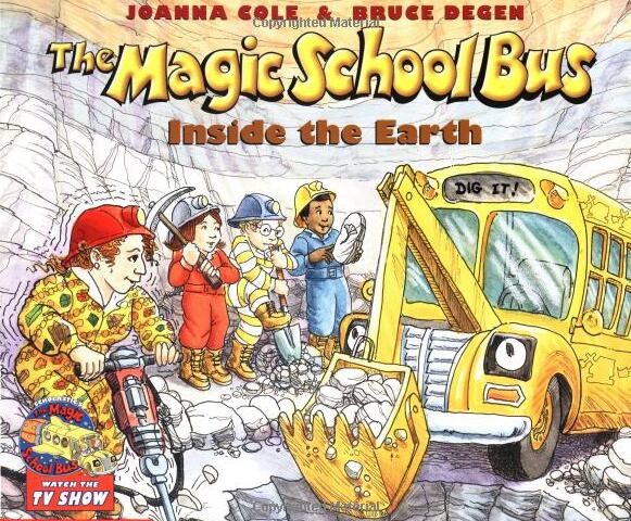 《The Magic School Bus Inside the Earth》英文绘本pdf资源免费下载