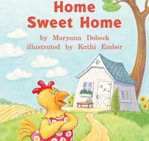 《Home sweet home家，甜蜜的家》英文绘本pdf资源免费下载
