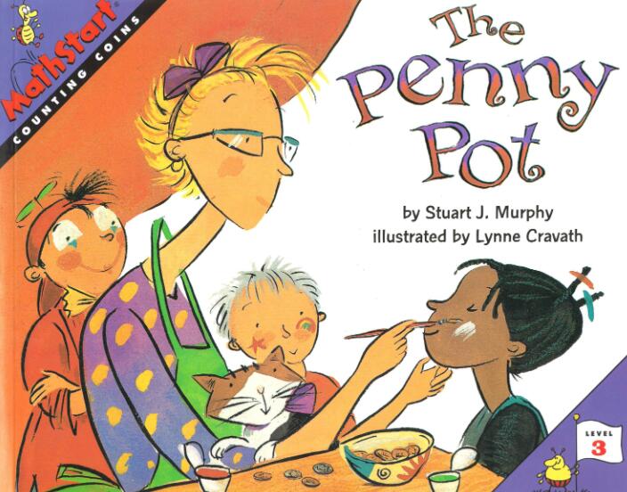 《The Penny Pot学校的交易会》数学启蒙绘本pdf资源免费下载