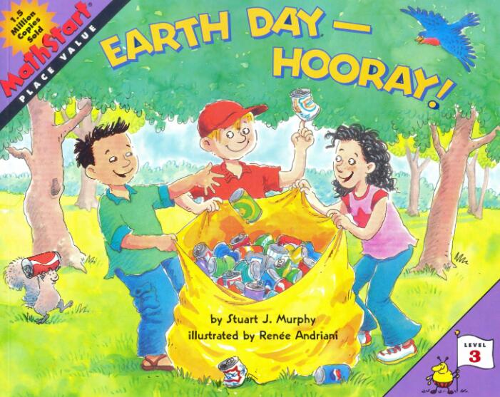 《Earth Day Hooray》数学启蒙英文绘本pdf资源免费下载