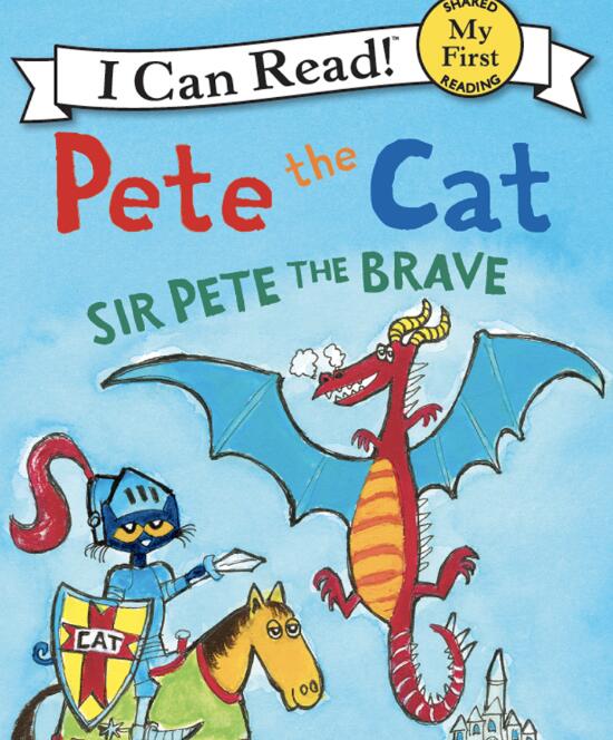 《Pete the Cat Sir Pete the Brave》英文绘本pdf资源免费下载