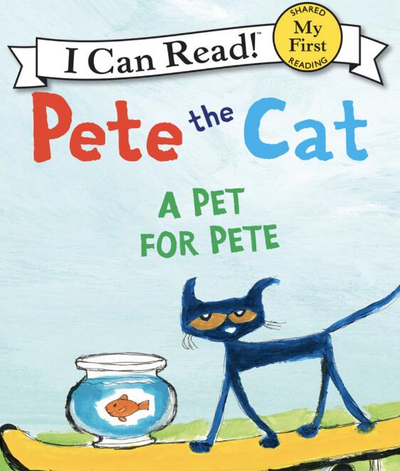 《Pete the cat：A pet for Pete》英文绘本pdf资源免费下载