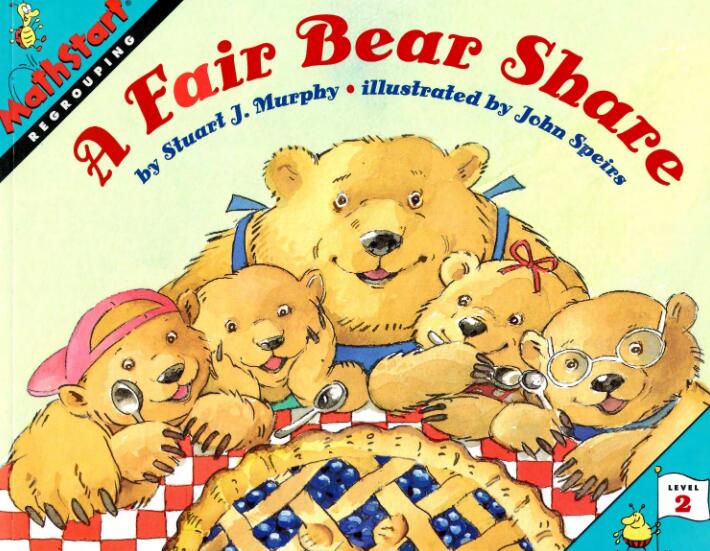 《A Fair Bear Share》数学启蒙绘本pdf资源免费下载